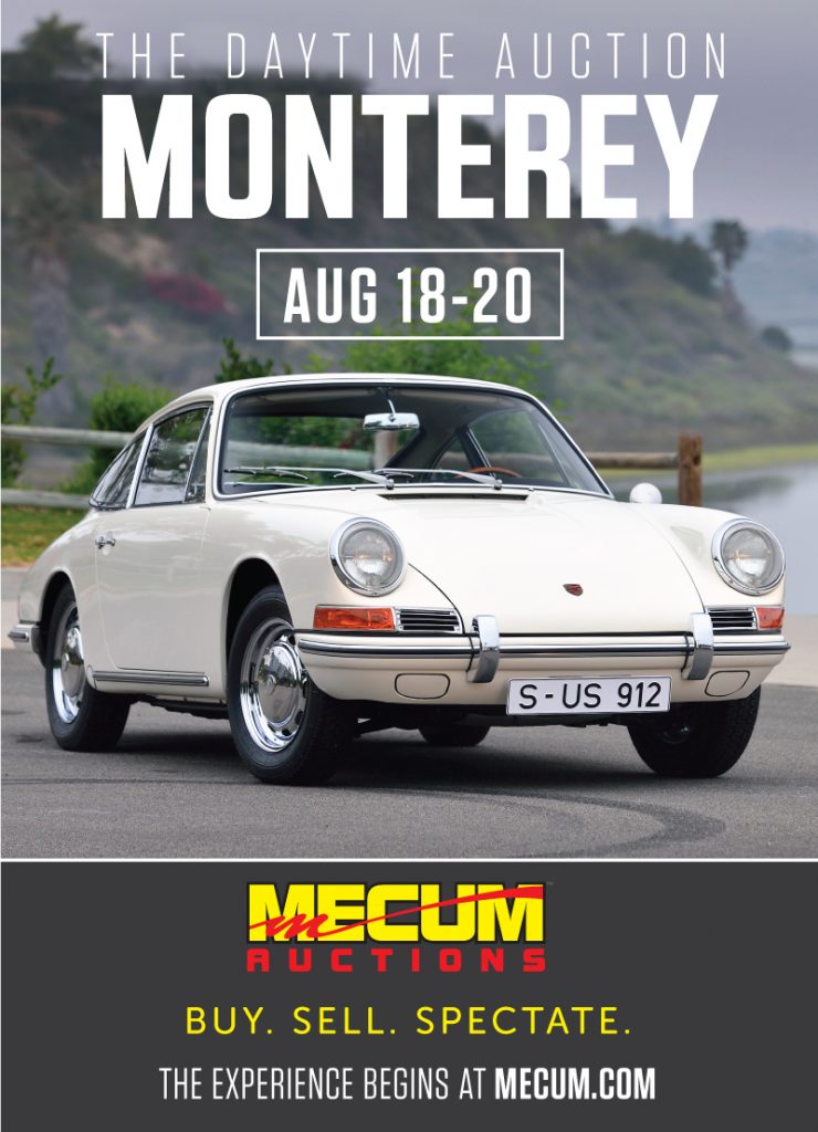 Mecum Monterey The Motor Calendar